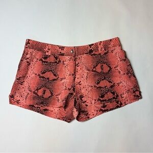 Elizabeth and James Pink Snake Print Shorts